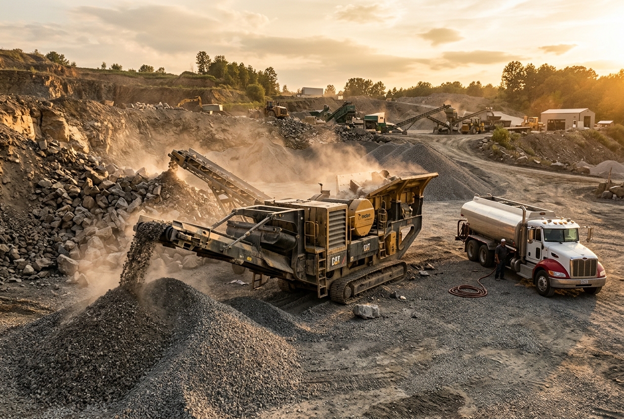 Fuel for Crushers & Quarries